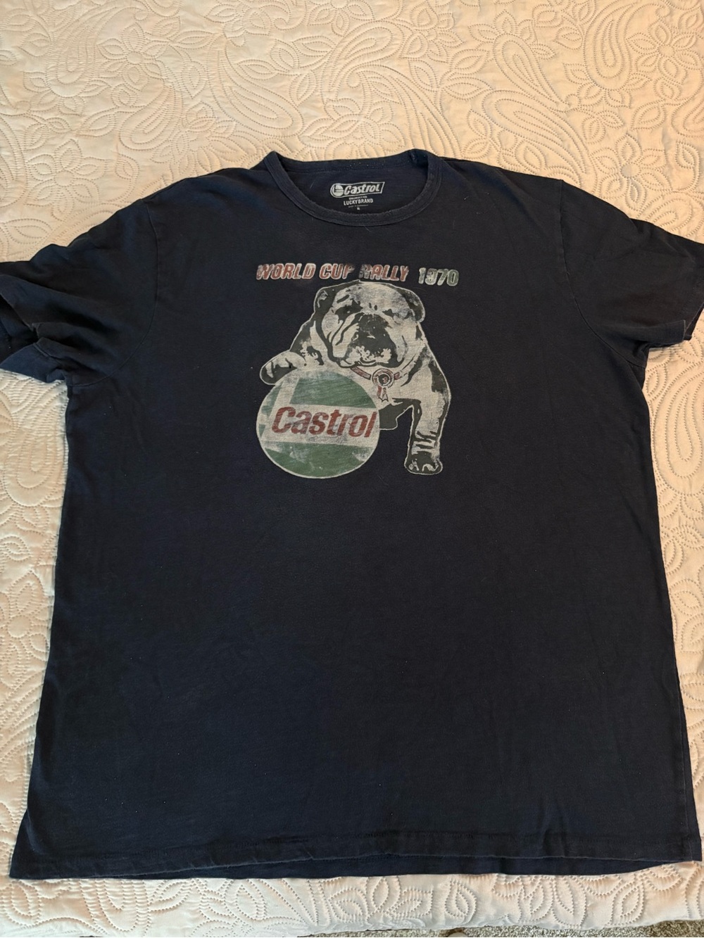 Vintage Castrol World Cup Rally 1970 TShirt